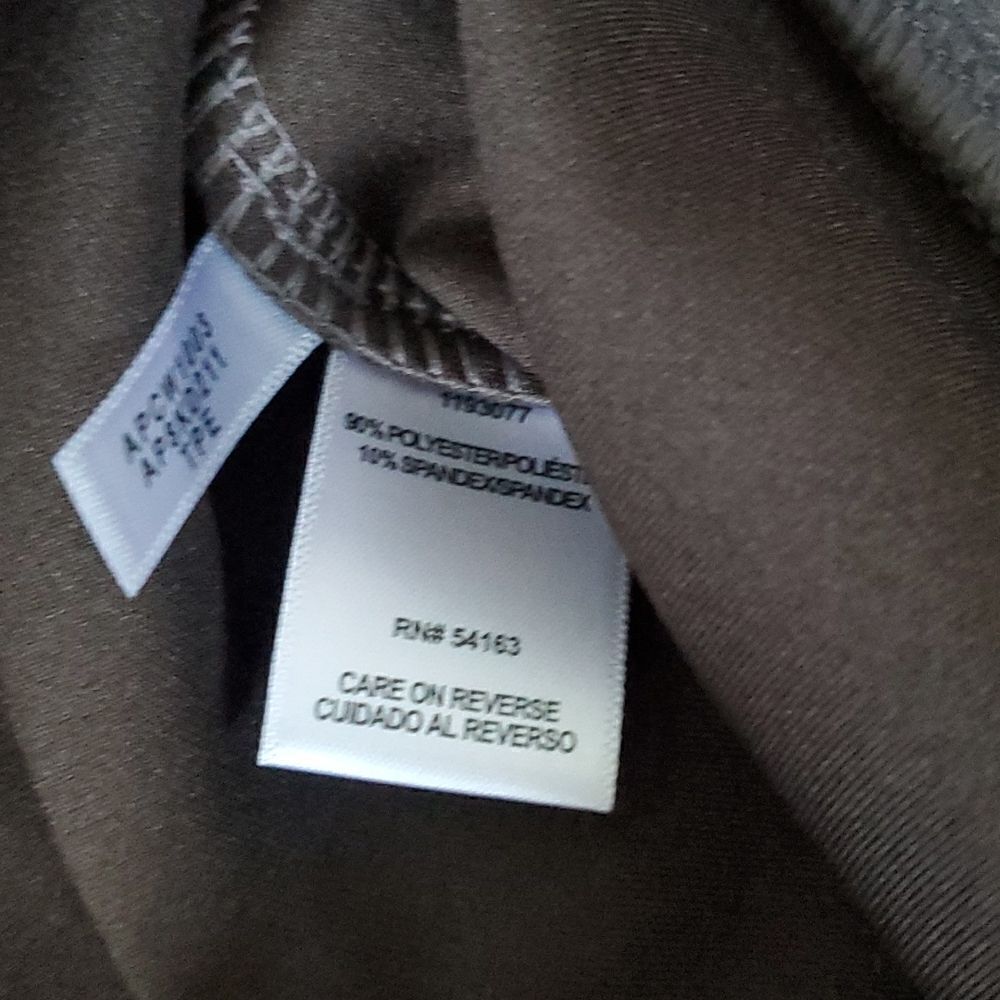 andrew Marc | NWOT Super Soft Stretch Vegan Suede Skinny Pants in Taupe Brown - Picture 6 of 7